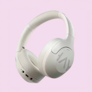 Casque bluetooth à réduction de bruit active (ANC) – blanc