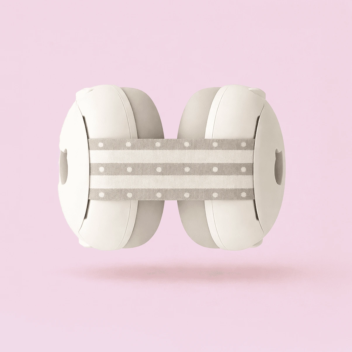 casque antibruit blanc bébé fermé - Silensya