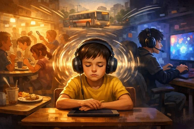 Une enfance entourée de bruit