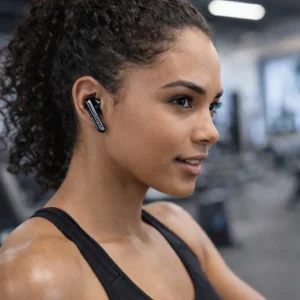 Écouteurs bluetooth à réduction de bruit active (ANC) – noirs