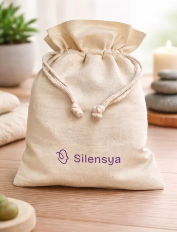 Une pochette de rangement pour casque antibruit